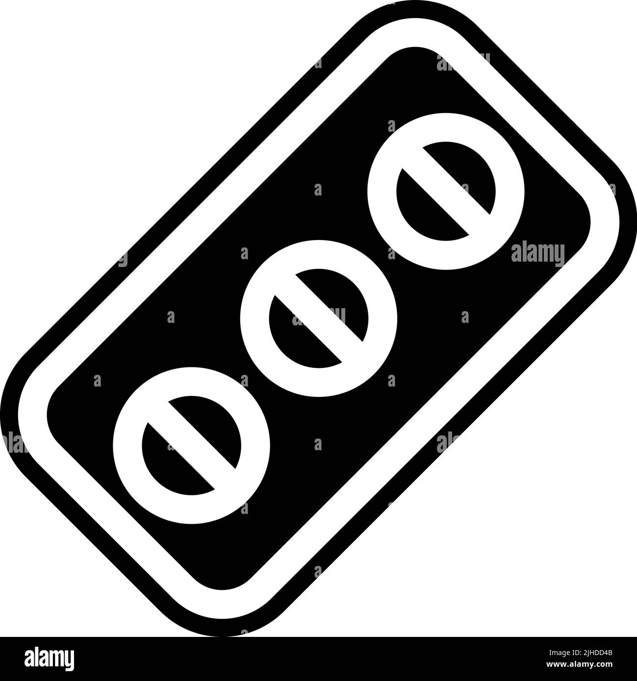 Allergien Aspirin . Stock Vektor