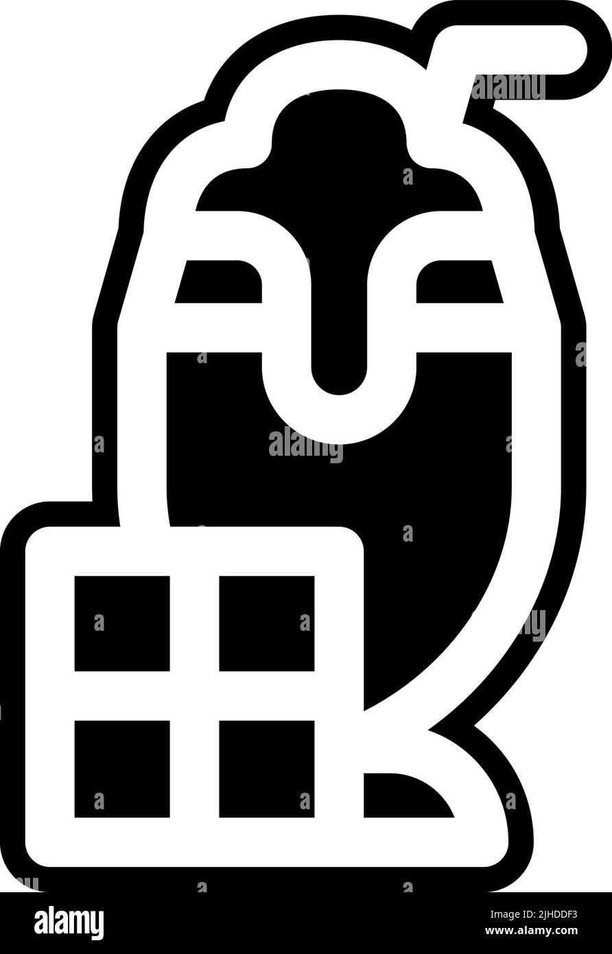 Getränke Schokolade . Stock Vektor