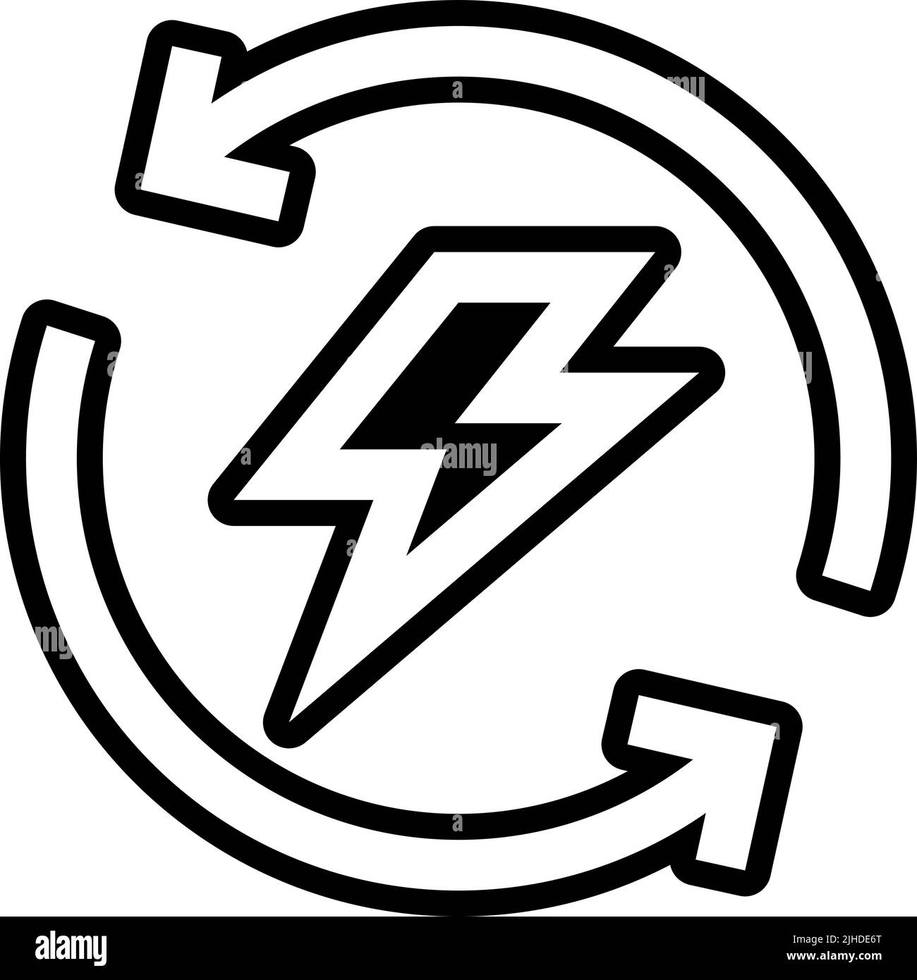 Benutzeroberfläche erneuerbare Energie . Stock Vektor