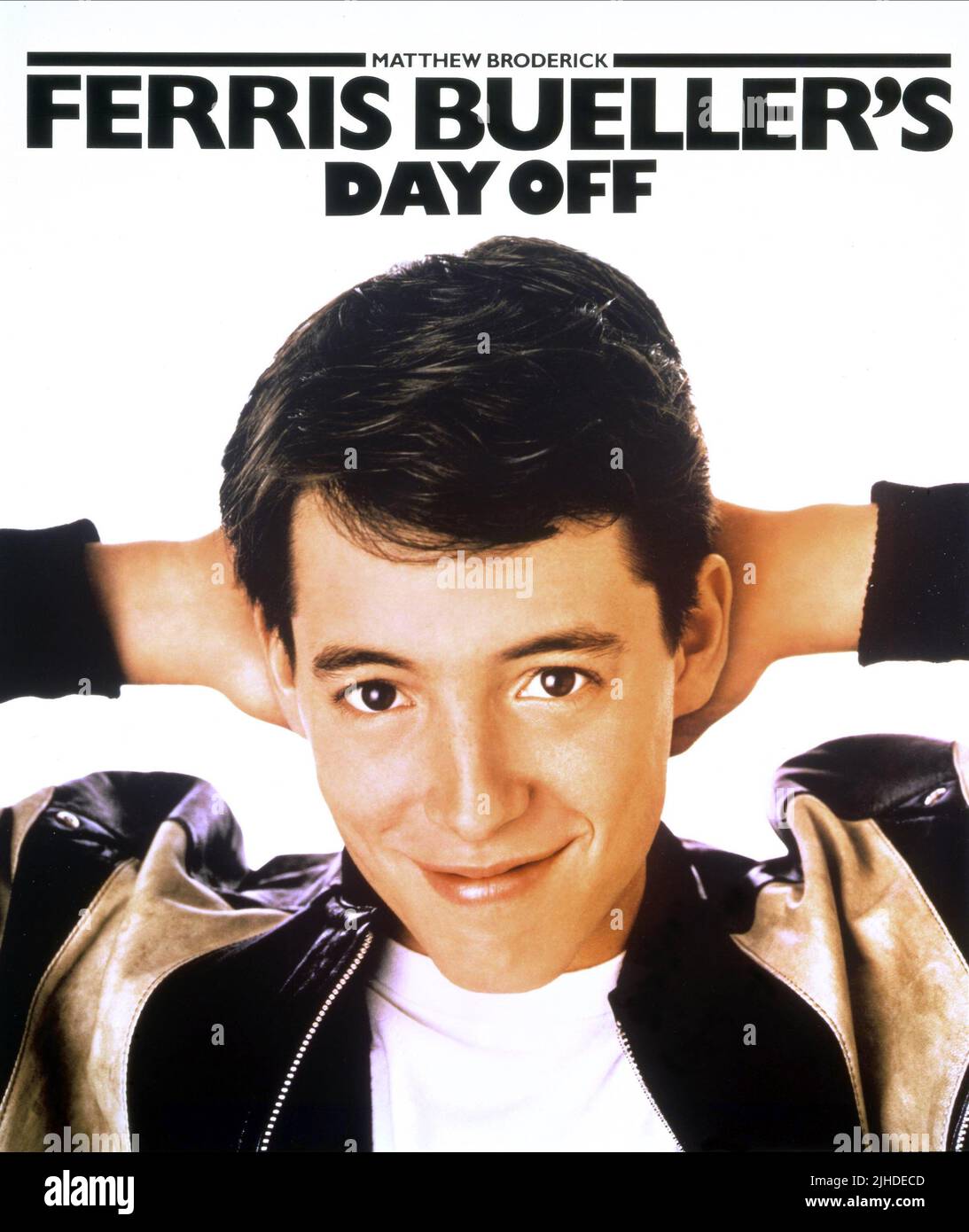 MATTHEW BRODERICK PLAKAT, Ferris macht blau, 1986 Stockfoto