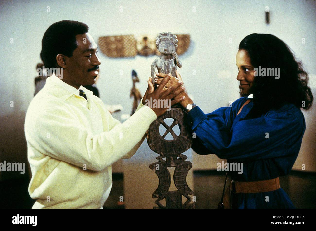 EDDIE MURPHY, SHARI HEADLEY, kommen nach Amerika, 1988 Stockfoto