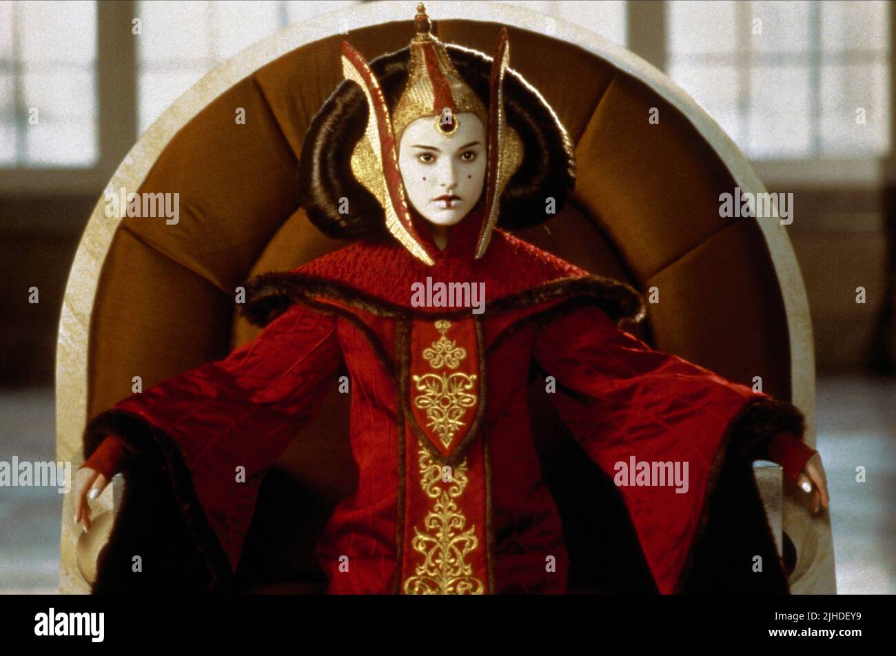 NATALIE PORTMAN, Star Wars: Episode I - Die Dunkle Bedrohung, 1999 Stockfoto