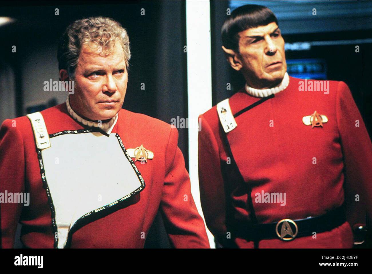 WILLIAM SHATNER, Leonard Nimoy, Star Trek VI: Das unentdeckte Land, 1991 Stockfoto