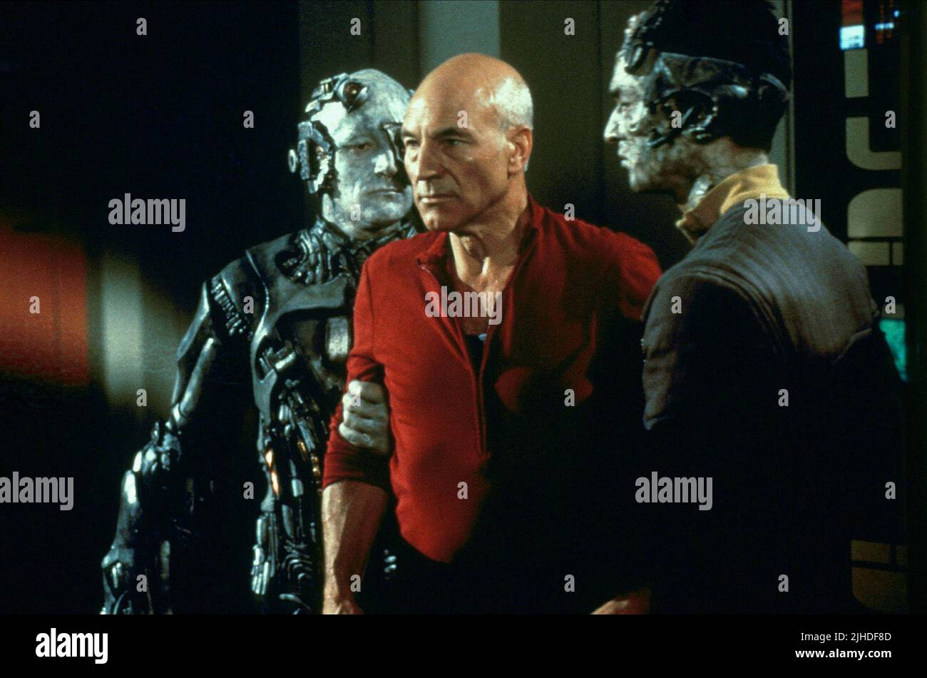PATRICK STEWART, STAR TREK: Der erste Kontakt, 1996 Stockfoto