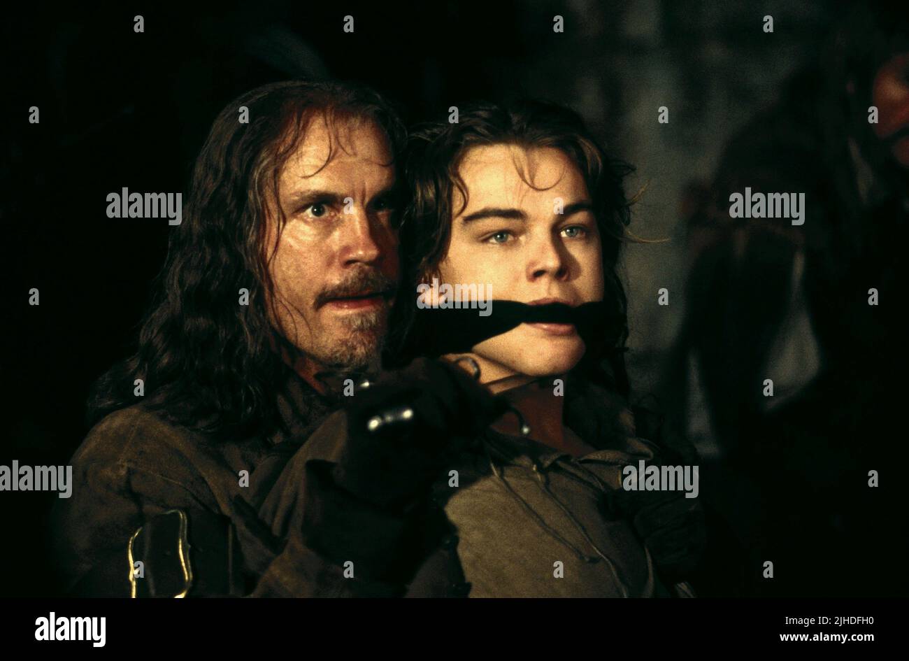 JOHN MALKOVICH, LEONARDO DICAPRIO, der Mann in der eisernen Maske, 1998 Stockfoto