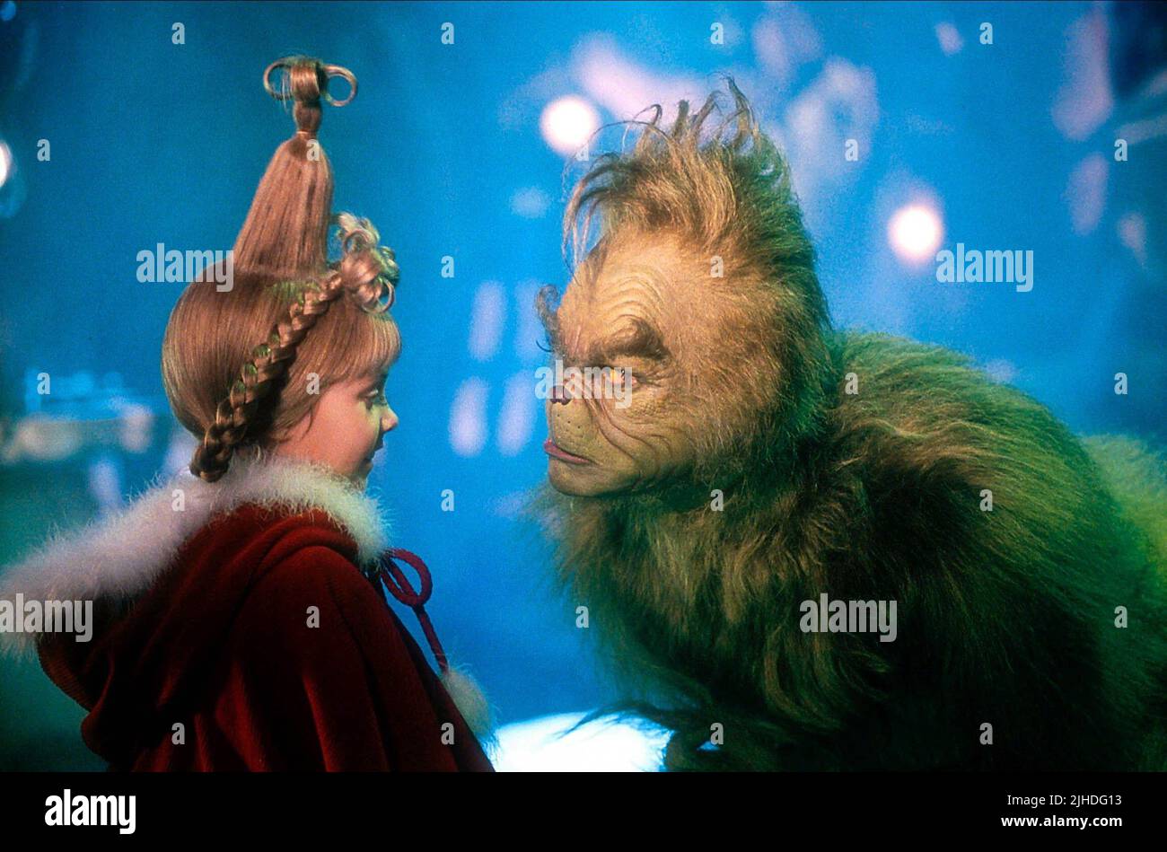 TAYLOR MOMSEN, JIM CARREY, Wie der Grinch Weihnachten gestohlen hat, 2000 Stockfoto