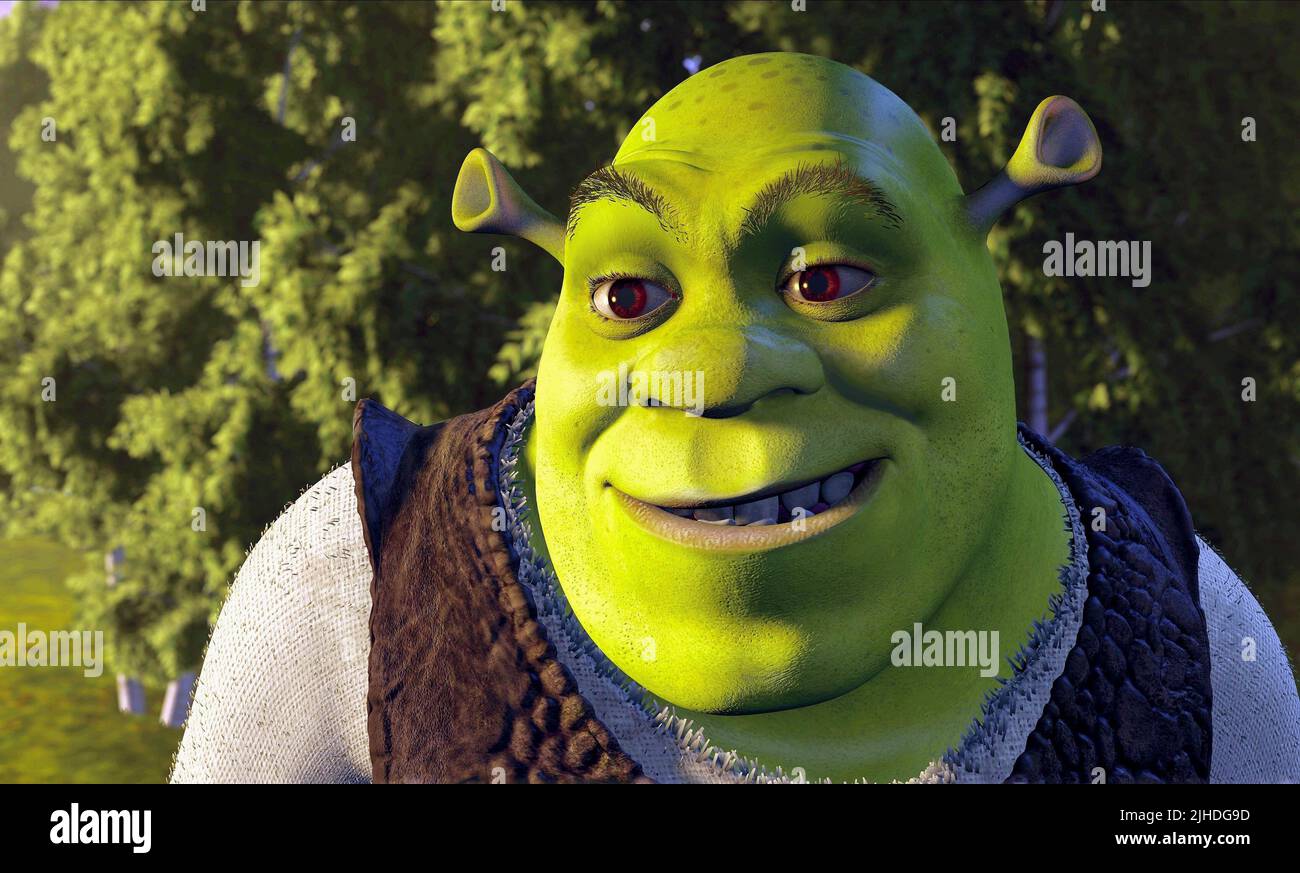 SHREK, Shrek, 2001 Stockfoto