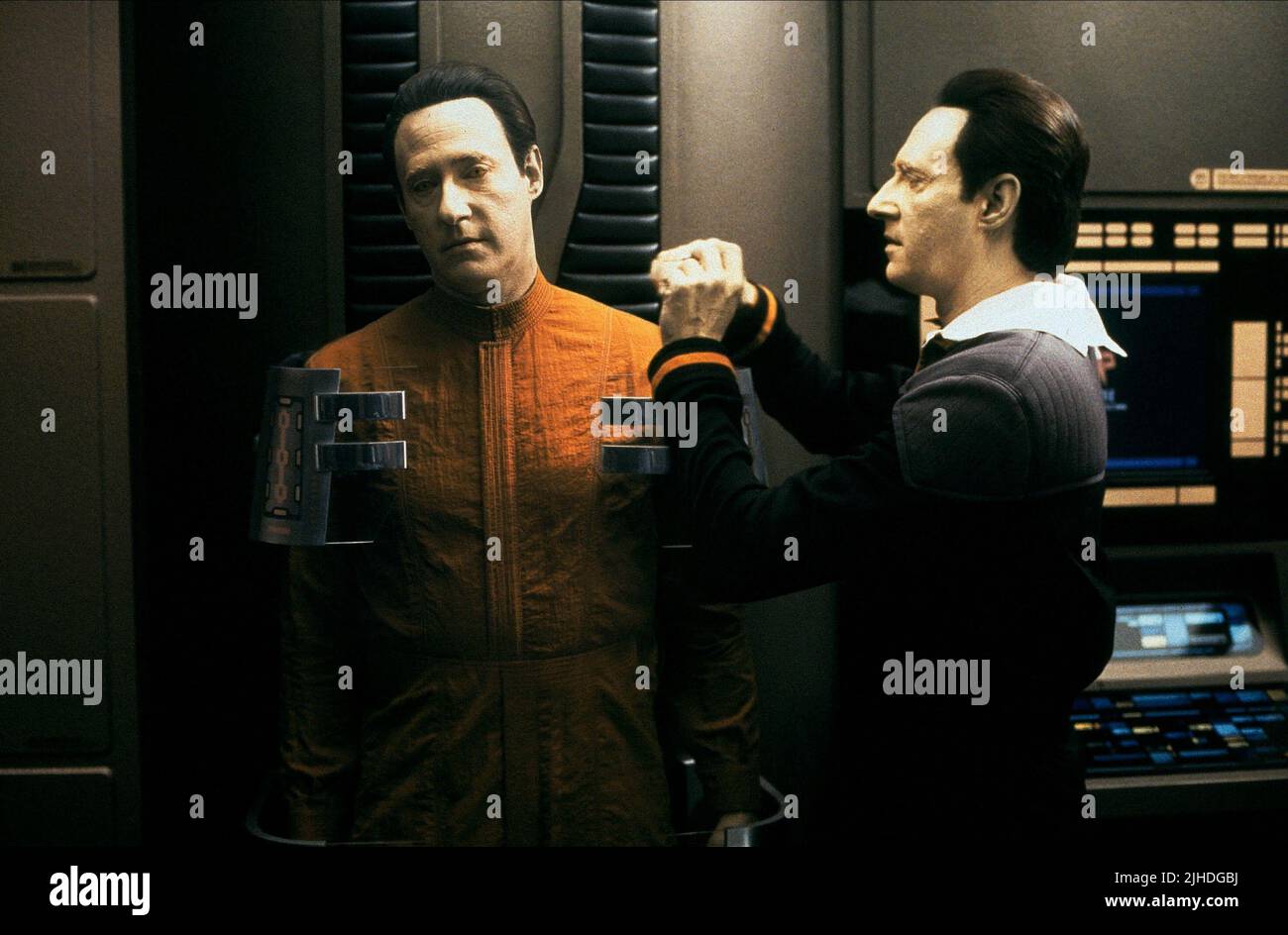 BRENT SPINER, Brent Spiner, STAR TREK: NEMESIS 2002 Stockfoto