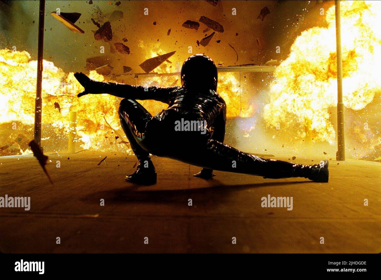 CARRIE-ANNE MOSS, DIE MATRIX RELOADED, 2003 Stockfoto