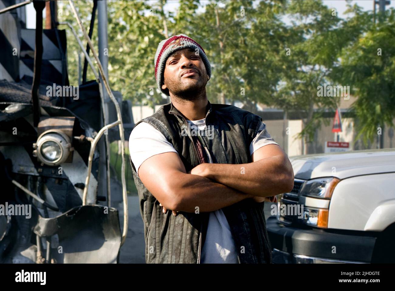 WILL SMITH, Hancock, 2008 Stockfoto