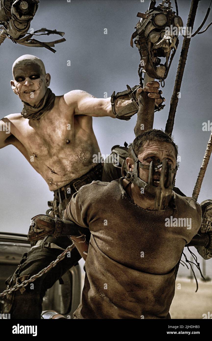 TOM HARDY, MAD MAX: FURY ROAD, 2015 Stockfoto