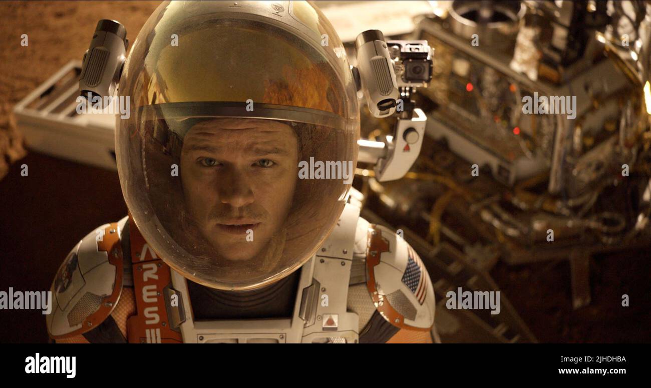 MATT DAMON, der Mars, 2015 Stockfoto
