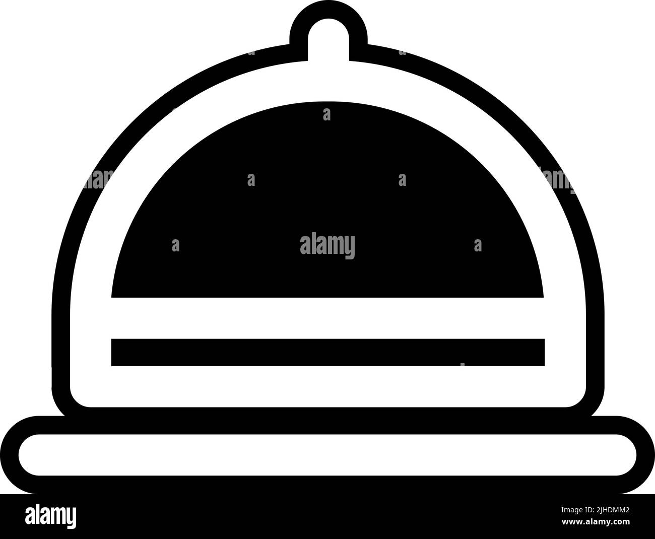 Verschiedene Lebensmittel Tablett . Stock Vektor