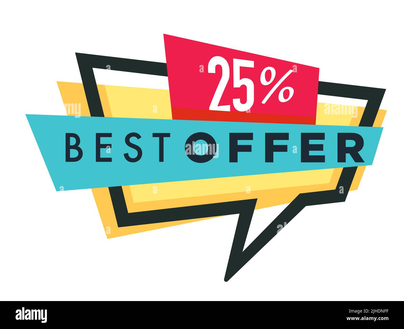 Sale Bester Preis isoliert Icon Wochenende Verkauf und Rabatt Stock Vektor