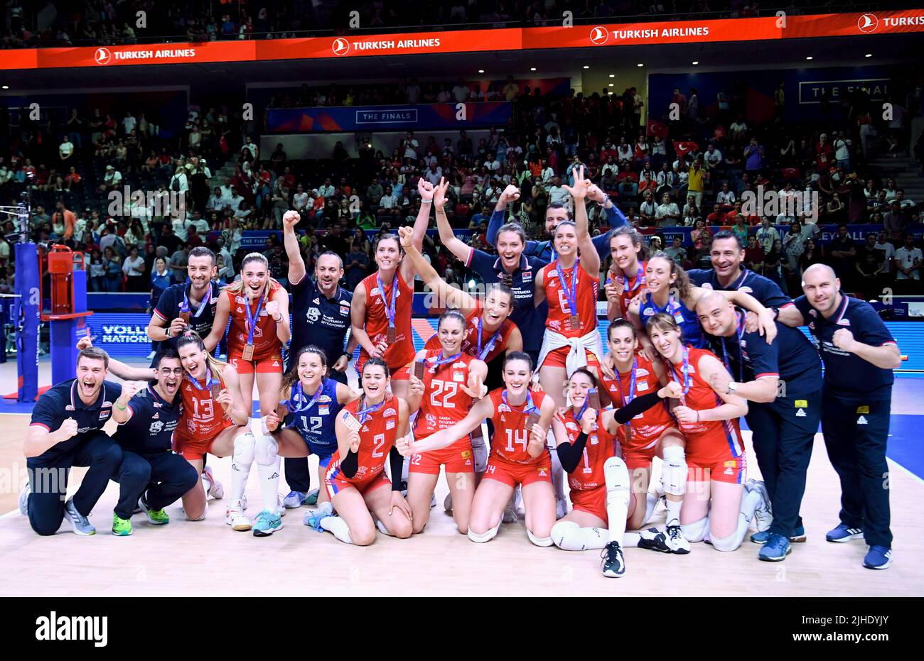 Volleyball Em Frauen Serbien Trkei