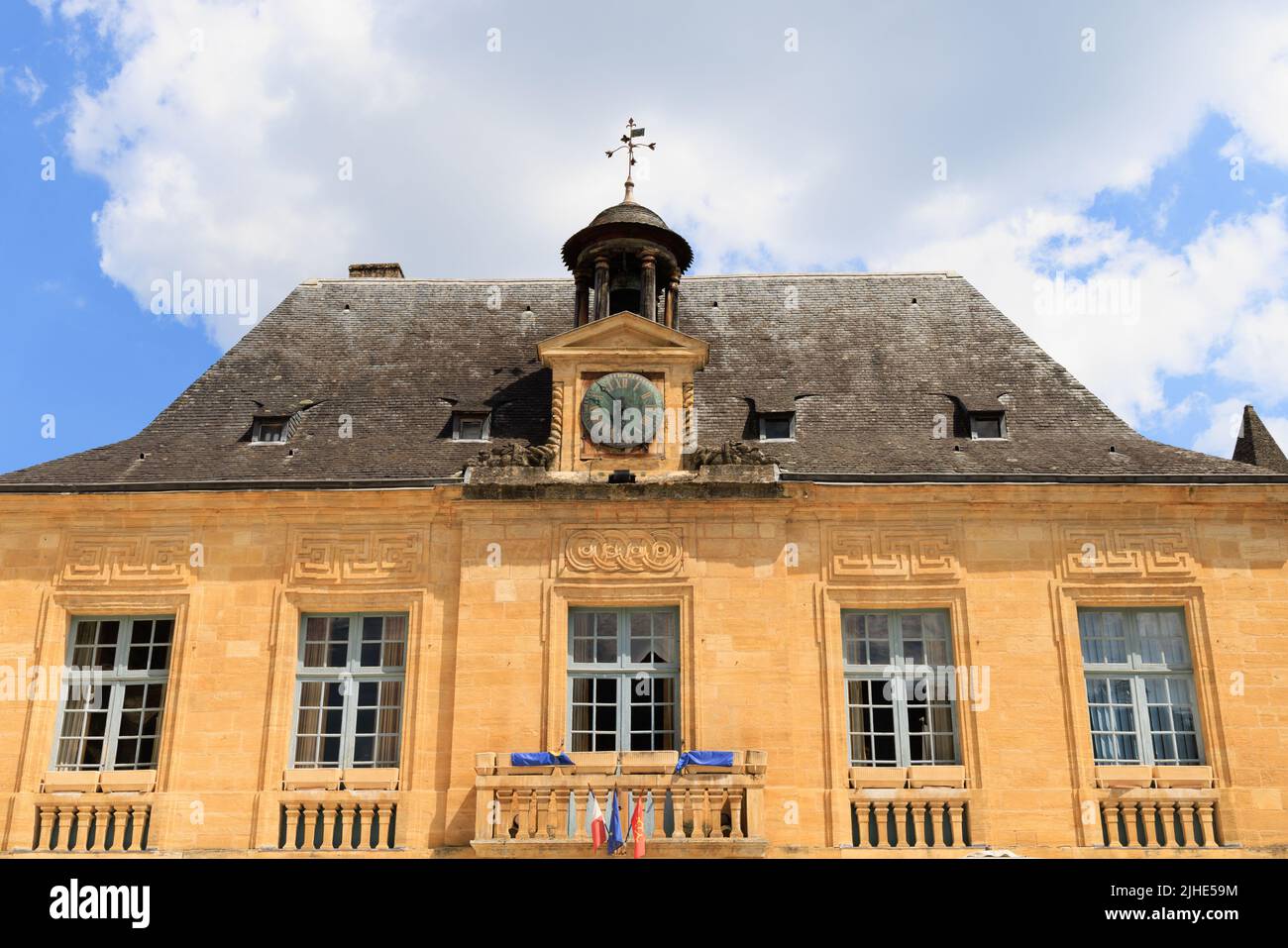 Rathaus von Saint-Sacerdosin Sarlat-la-Caneda, Dordogne, Perigord rgeion in Frankreich Stockfoto