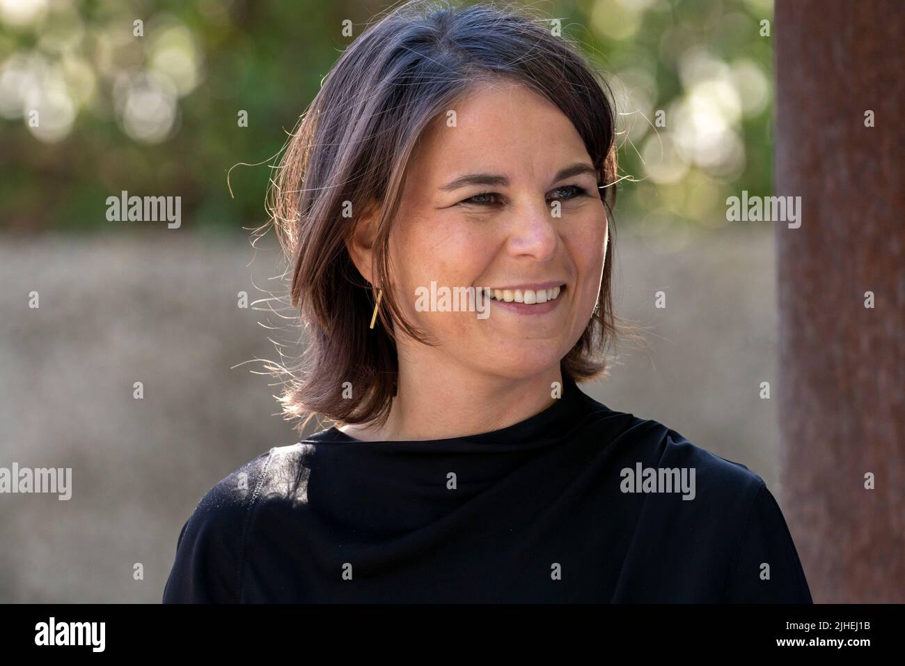 Schengen, Luxemburg. , . Annalena Baerbock, Porträt, Credit: SPP Sport Press Foto. /Alamy Live News Stockfoto