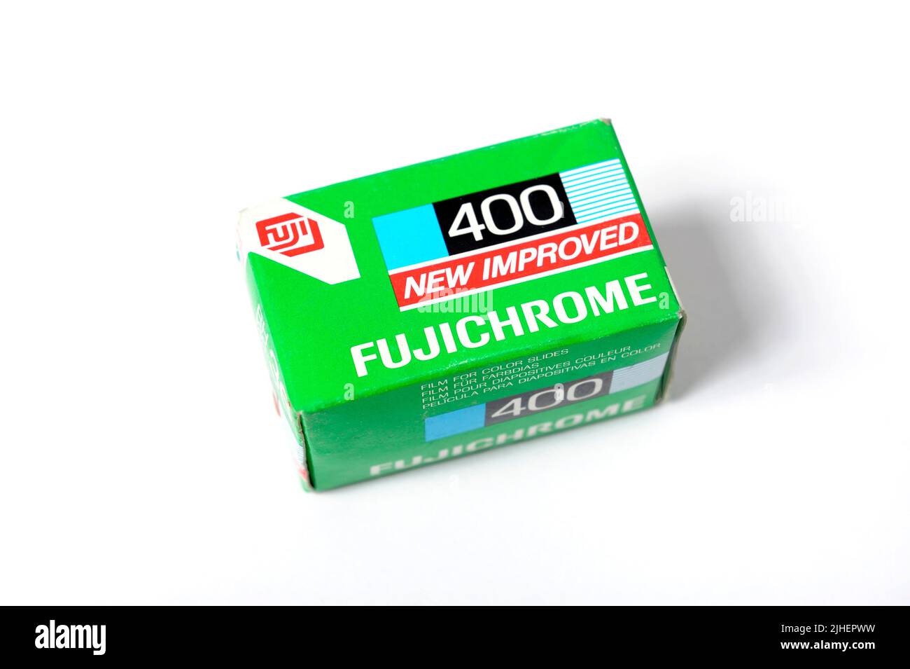 Fotografie, 35-mm-Filmrolle, analoge Fotografie, traditionell, Fuji, ikonische Fotografie, Vintage-Filmfotografie Stockfoto