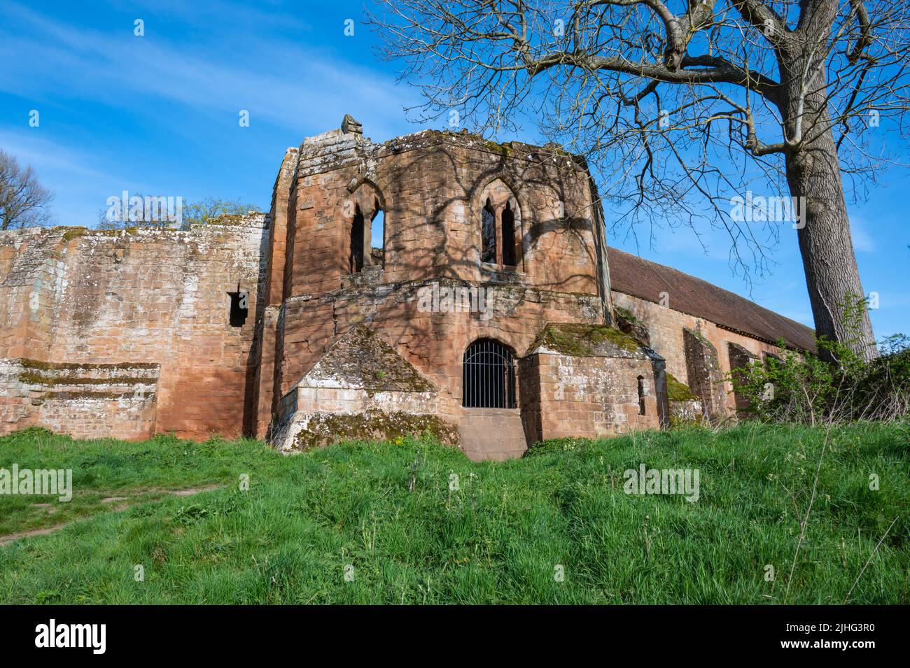 Kenilworth Castle Warwickshire Vereinigtes Königreich Stockfoto