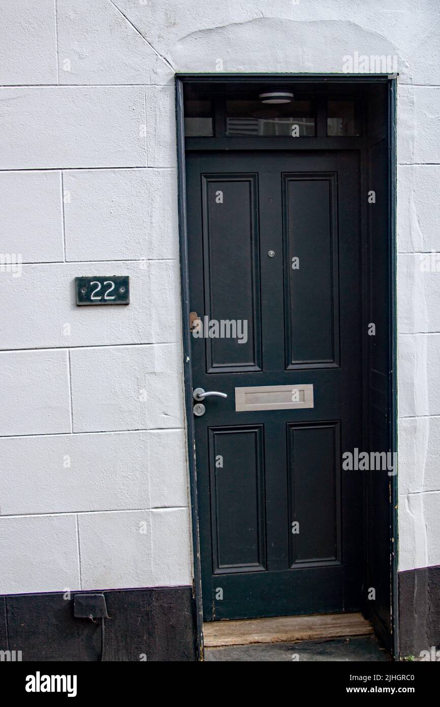 Gebäude Nr. 22 in Topsham ein schlichtes und elegantes Finish. Stockfoto
