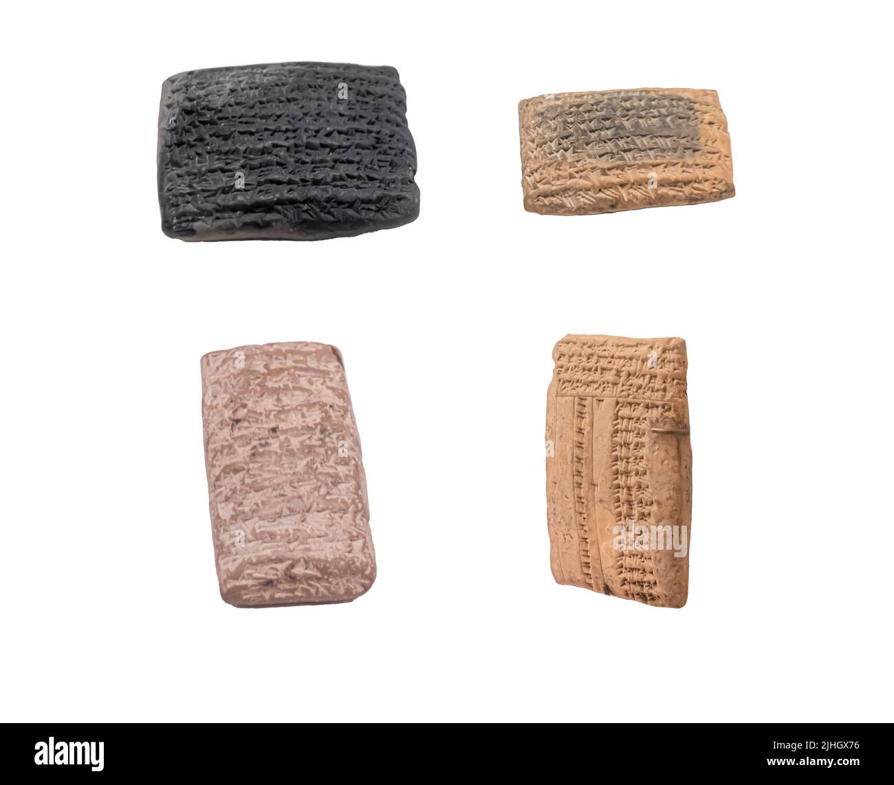 Briefe und Dokumente betreffend Eanna Tempel in Uruk, Nebukadnezar II Richtlinie - Babylon 6. Jahrhundert B.C. Stockfoto