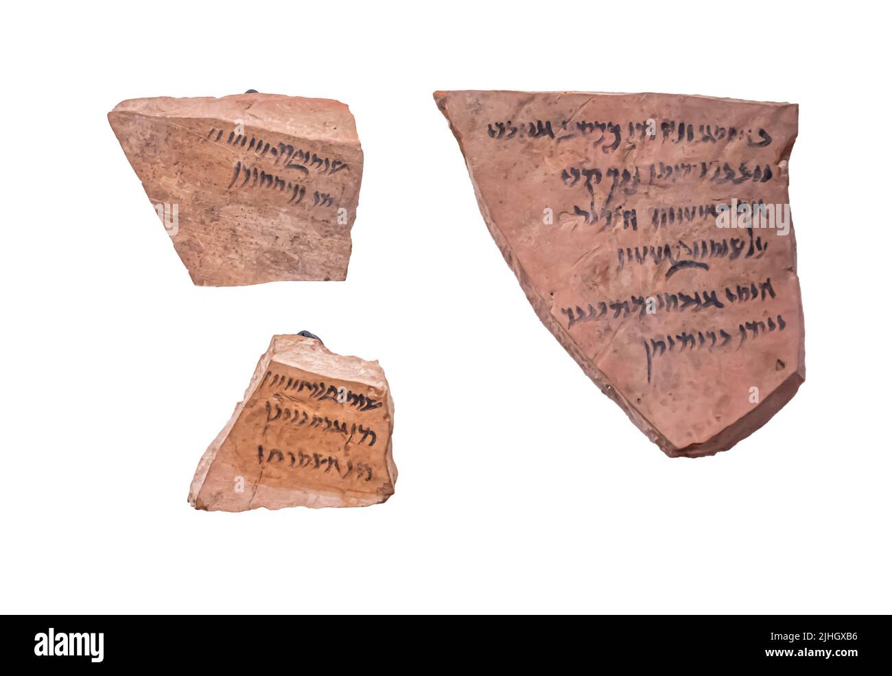 Parthian Dokumente aus Archiven der königlichen Weinkeller. Alte Nisa. Erste Hälfte des 1.. Jahrhunderts v. Chr. Stockfoto