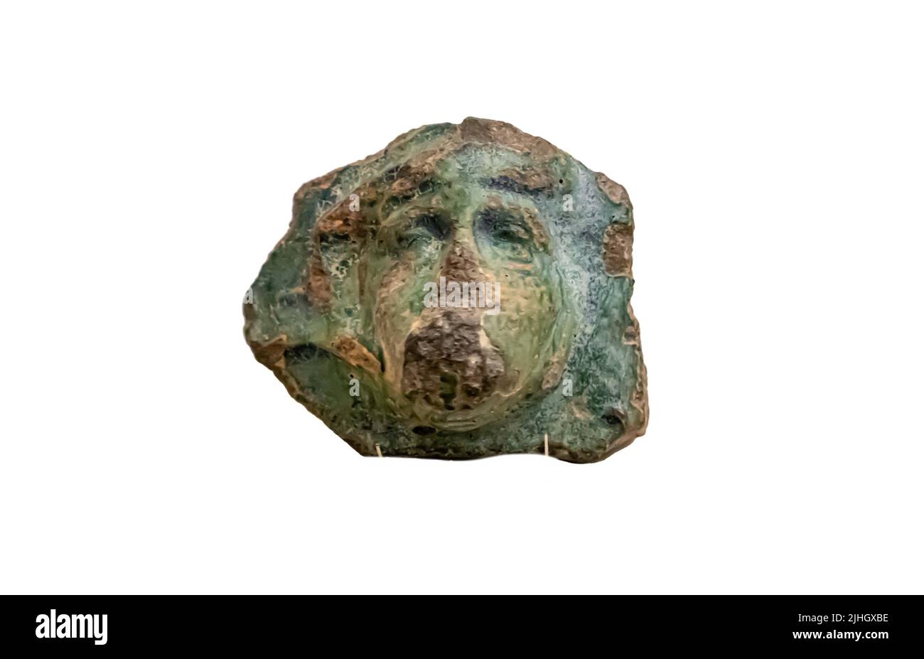 Terracota Figur, die den Menschen darstellt, Parthia - 3.. Jahrhundert v. Chr. - 3.. Jahrhundert n. Chr. Stockfoto
