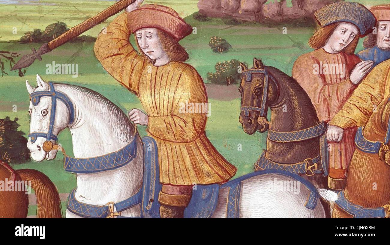 KARL VI. VON FRANKREICH (1368-1422) Stockfoto