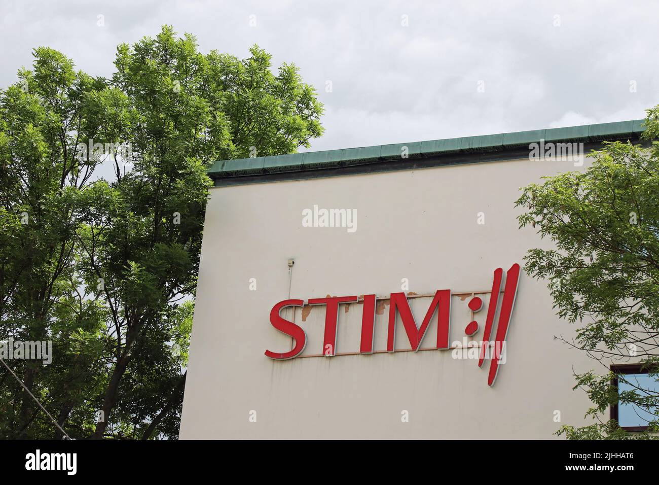 Büros von STIM in Stockholm Stockfoto