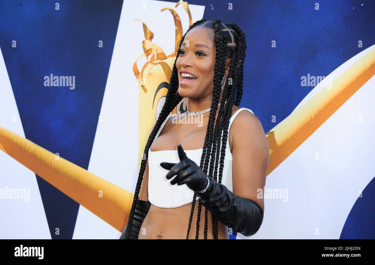 Los Angeles, Kalifornien. 18.. Juli 2022. Keke Palmer bei der Ankunft für NOPE Premiere, TCL Chinese Theatre, Los Angeles, CA, 18. Juli 2022. Kredit: Elizabeth Goodenough/Everett Collection/Alamy Live Nachrichten Stockfoto