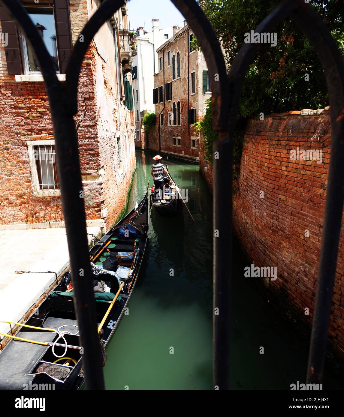 Gondole a Venezia Stockfoto