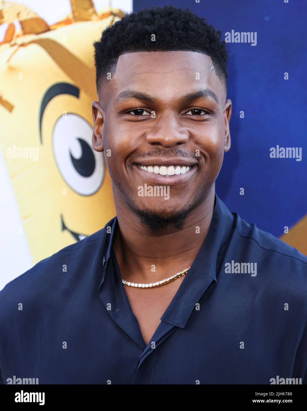 HOLLYWOOD, LOS ANGELES, KALIFORNIEN, USA - 18. JULI: John Boyega kommt zur Weltpremiere von Universal Pictures 'Nope', die am 18. Juli 2022 im TCL Chinese Theatre IMAX in Hollywood, Los Angeles, Kalifornien, USA, stattfand. (Foto von Xavier Collin/Image Press Agency) Stockfoto