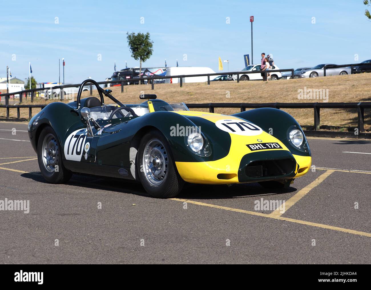 Lister Jaguar Klopft An Stockfoto