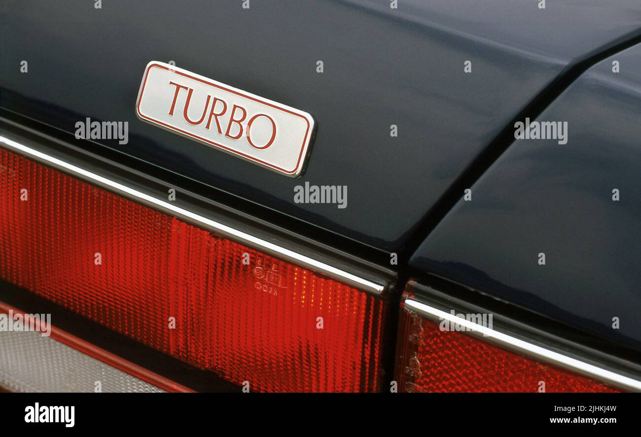 1985 Bentley Turbo R Details Stockfoto
