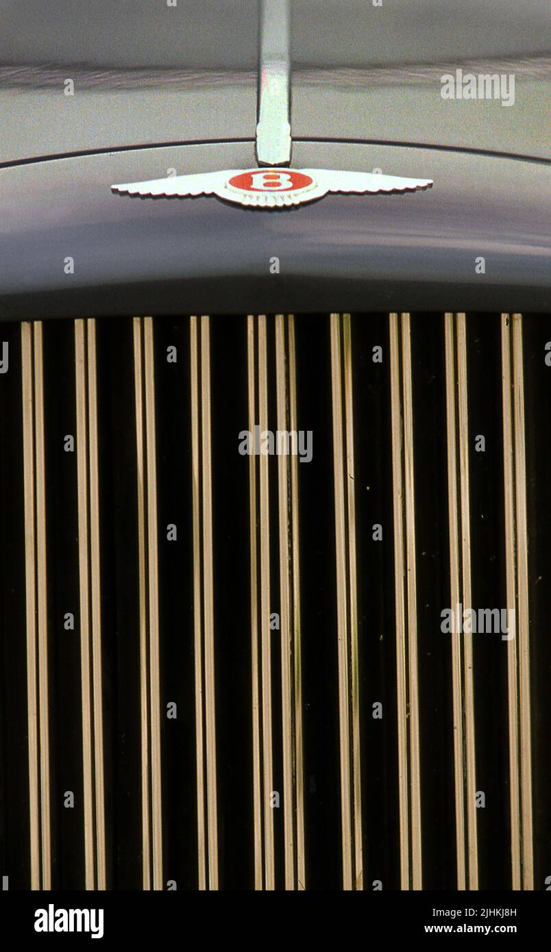 1985 Bentley Turbo R Details Stockfoto