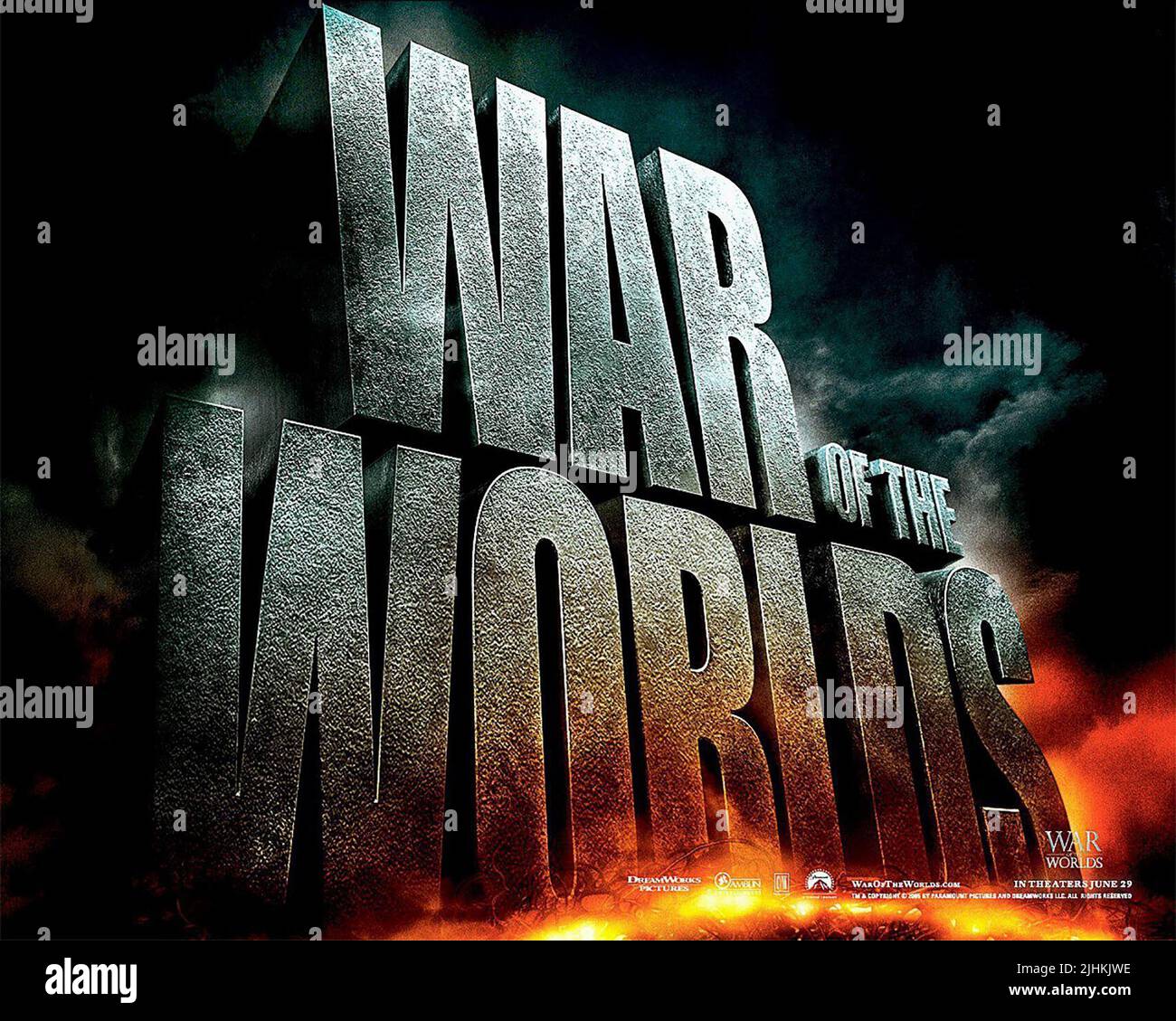 Film Poster, KRIEG DER WELTEN, 2005 Stockfoto