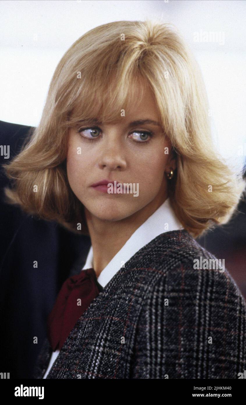 MEG RYAN, als Harry Sally ..., 1989 Stockfoto