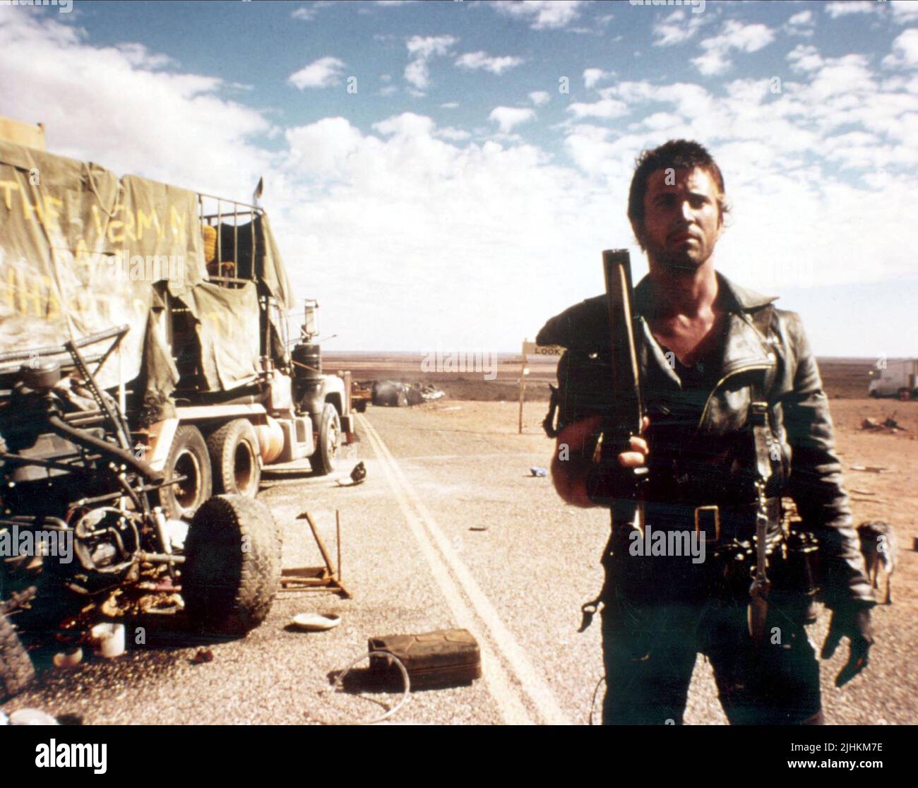 MEL GIBSON, MAD MAX 2: Der Road Warrior, 1981 Stockfoto