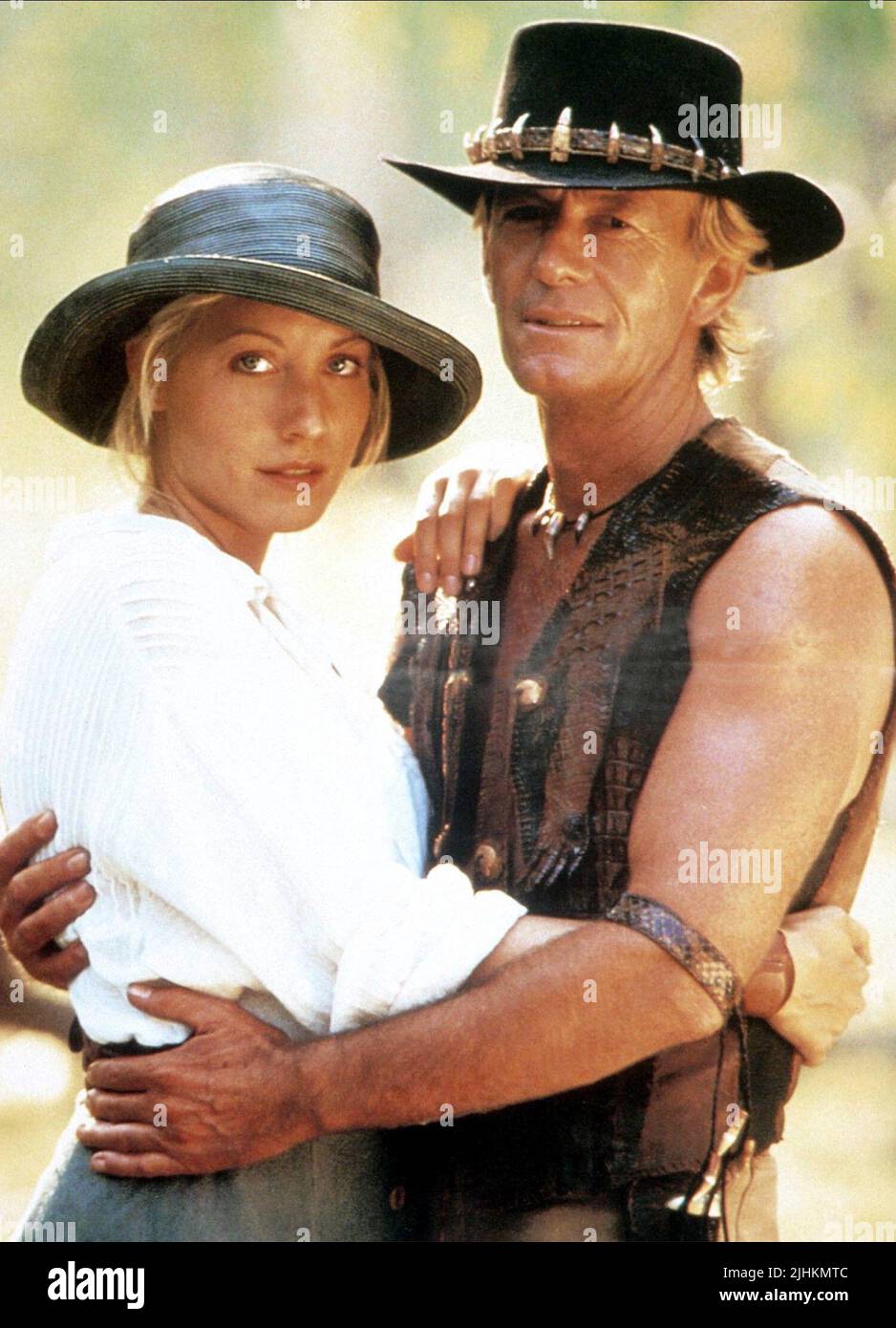 LINDA KOZLOWSKI, Paul Hogan, CROCODILE DUNDEE II, 1988 Stockfoto