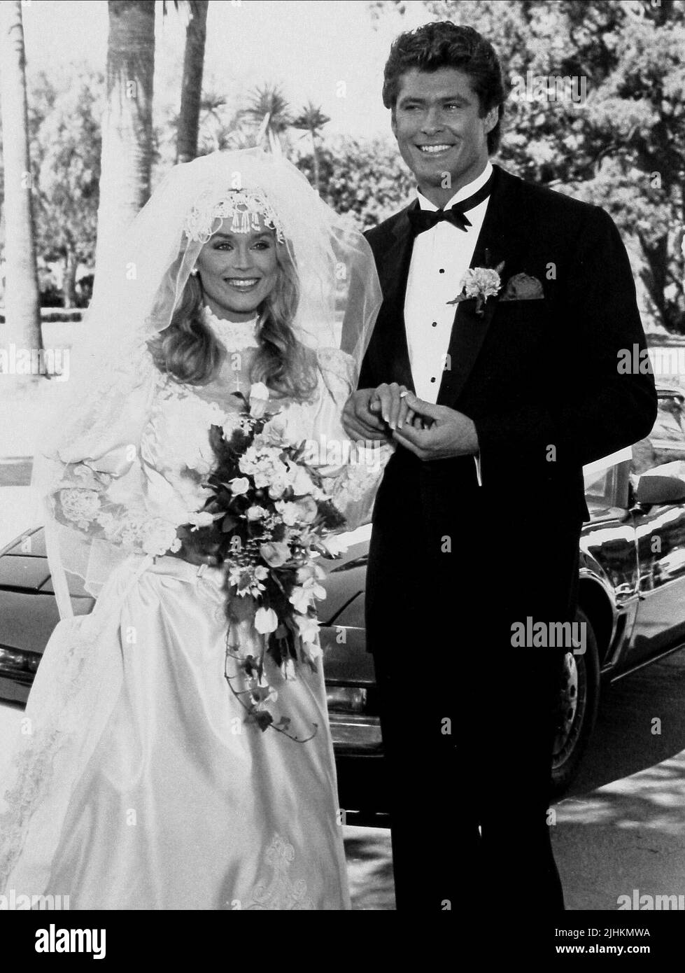 CATHERINE HICKLAND, DAVID HASSELHOFF, Knight Rider, 1982 Stockfoto