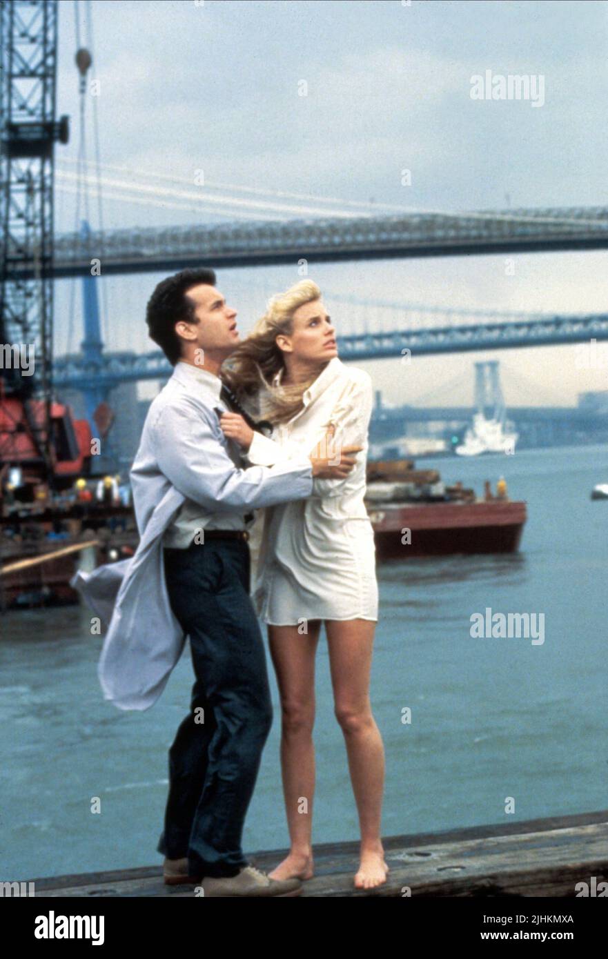 TOM HANKS, Daryl Hannah, SPLASH, 1984 Stockfoto