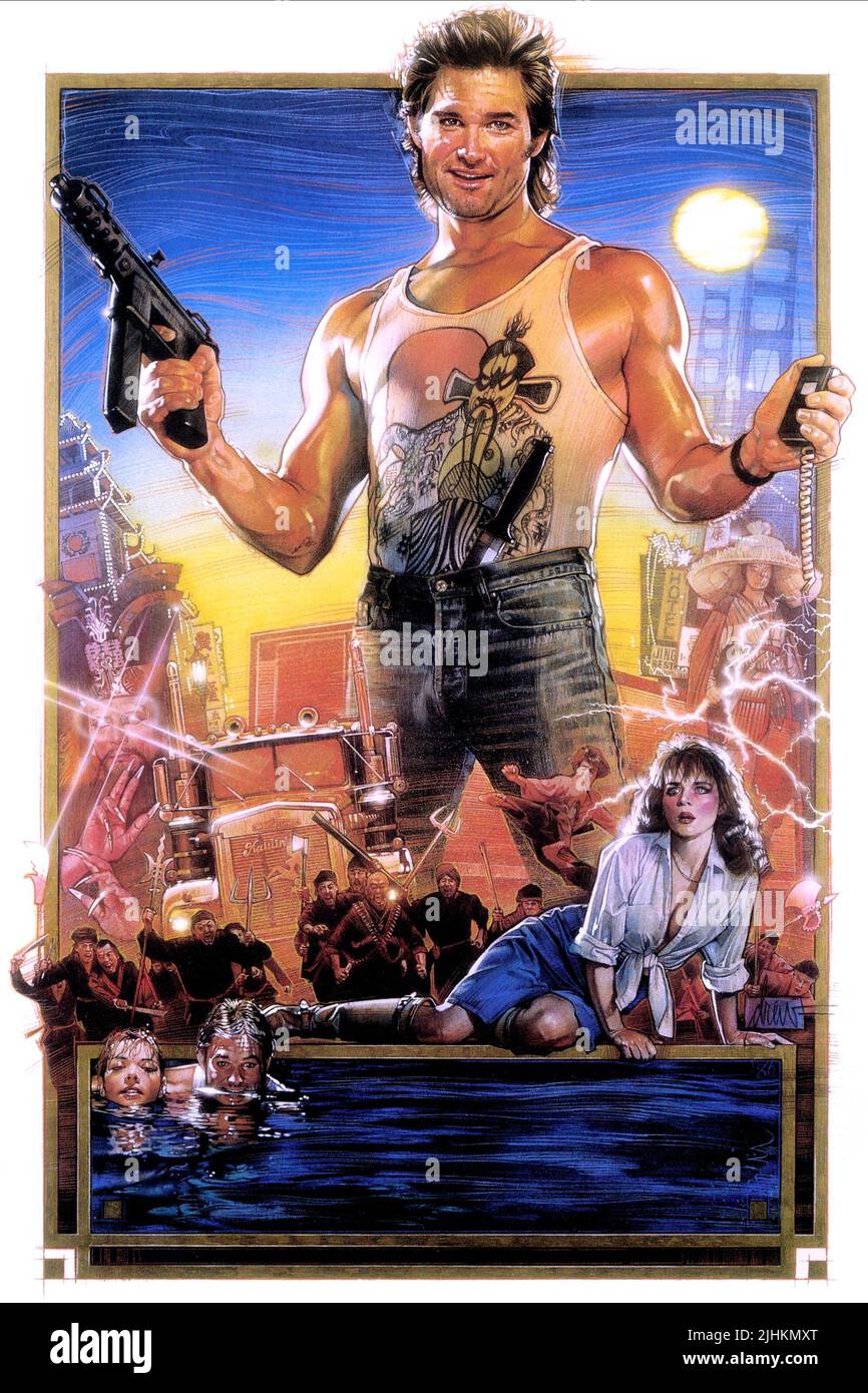 Big trouble in little china kurt russell -Fotos und -Bildmaterial in