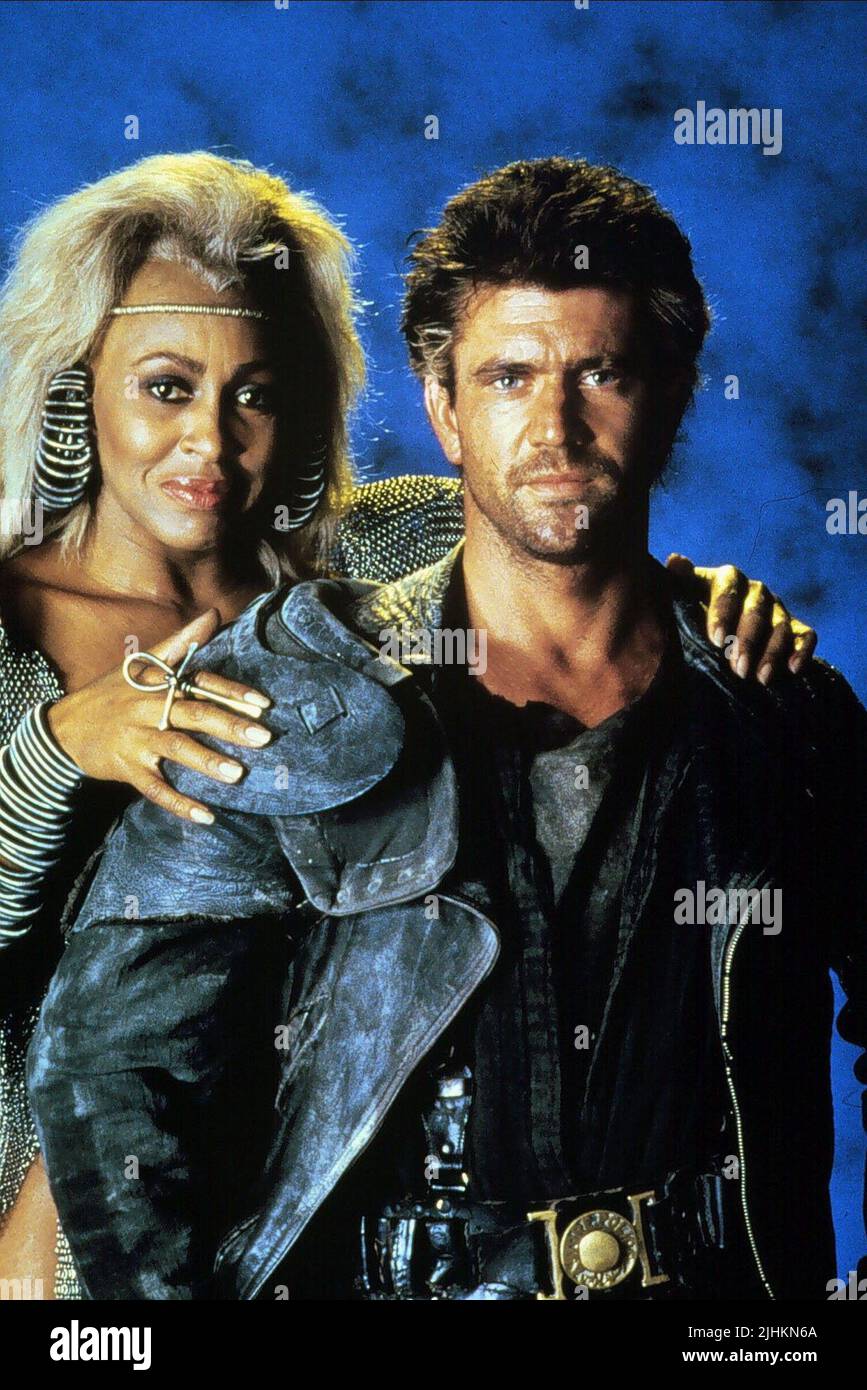 TINA TURNER, MEL GIBSON, MAD MAX BEYOND THUNDERDOME, 1985 Stockfoto