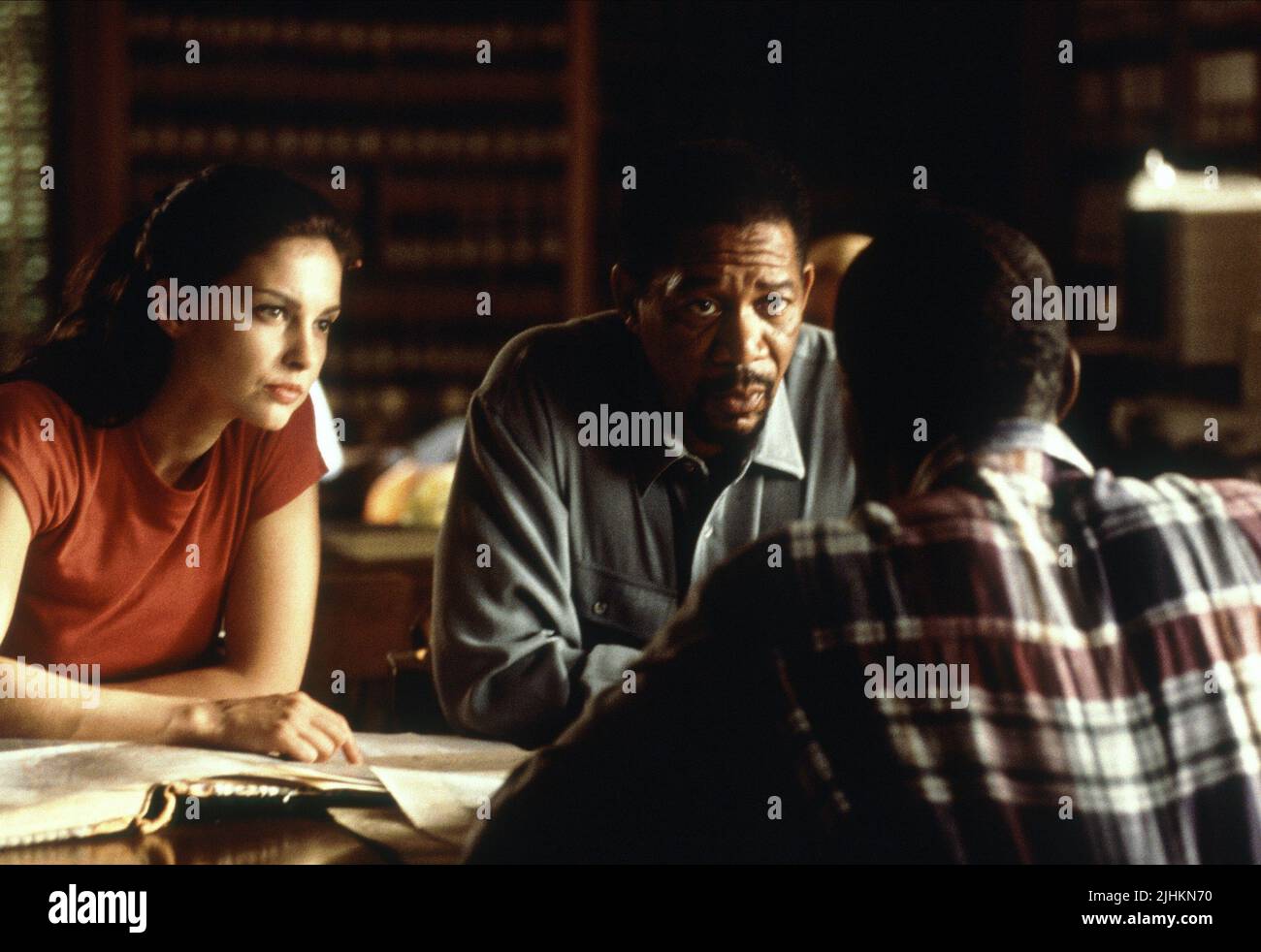ASHLEY JUDD, Morgan Freeman, KISS DIE MÄDCHEN, 1997 Stockfoto