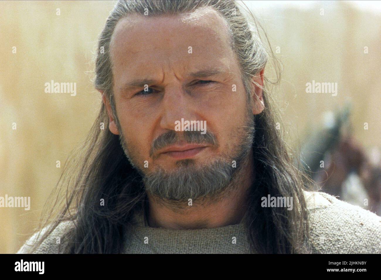 LIAM NEESON, Star Wars: Episode I - Die Dunkle Bedrohung, 1999 Stockfoto