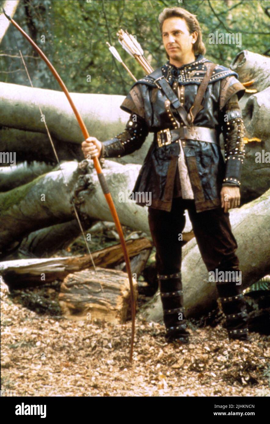 KEVIN COSTNER, Robin Hood: Prince of Thieves, 1991 Stockfoto
