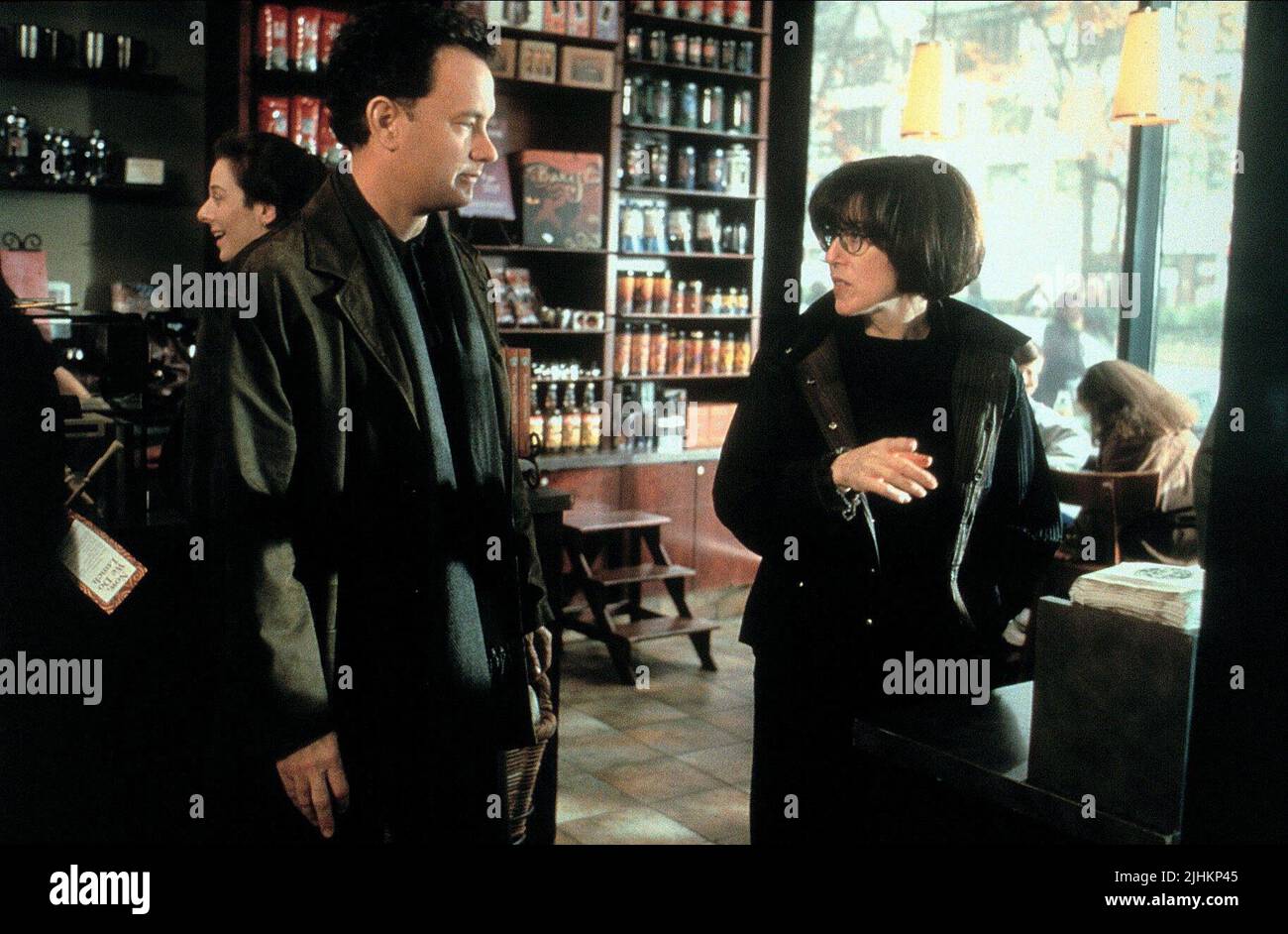 TOM HANKS, Nora Ephron, DU HAST POST, 1998 Stockfoto