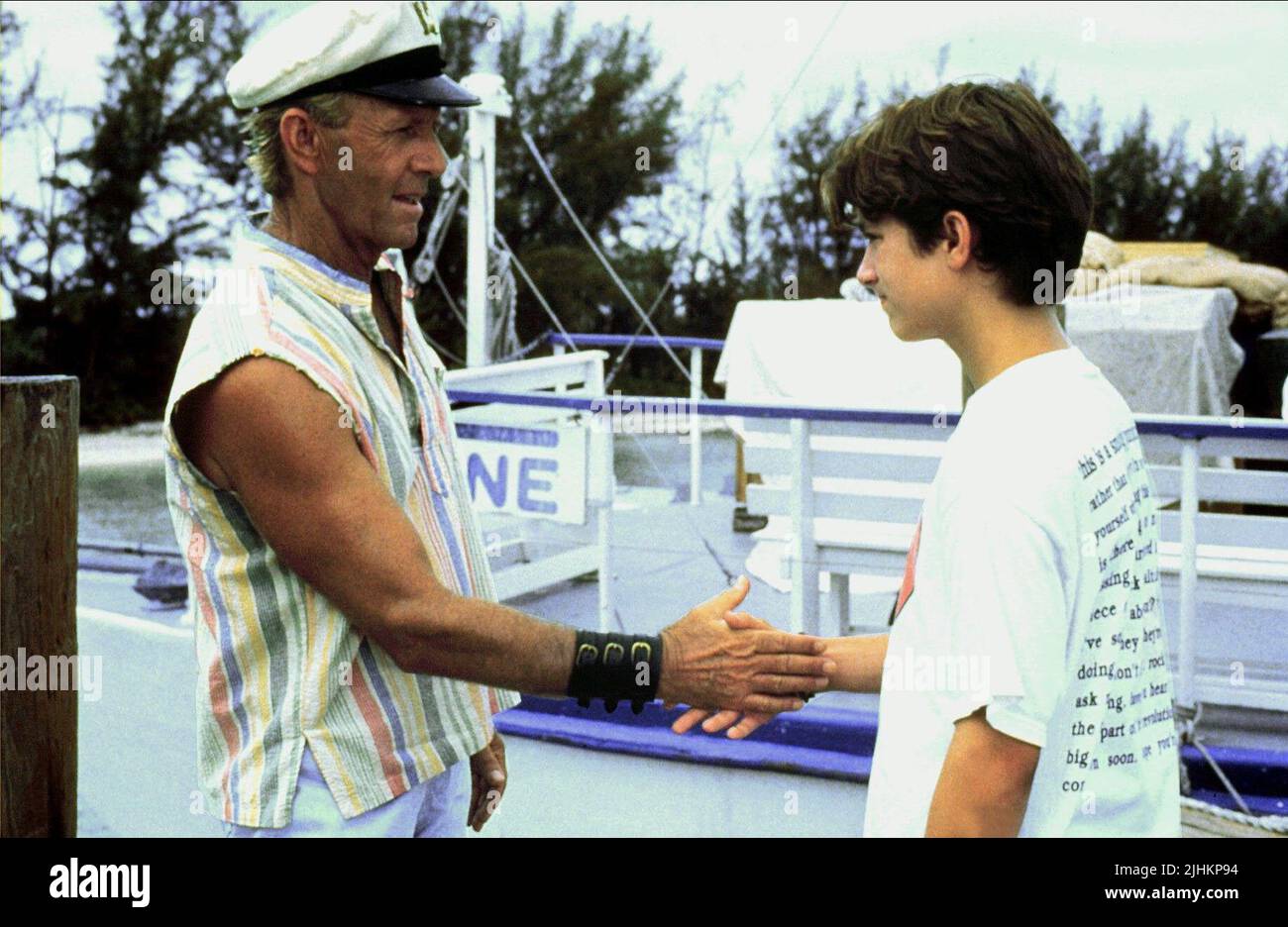 PAUL HOGAN, Elijah Wood, Flipper, 1996 Stockfoto