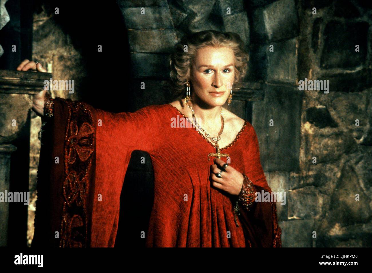 GLENN CLOSE, Hamlet, 1990 Stockfoto
