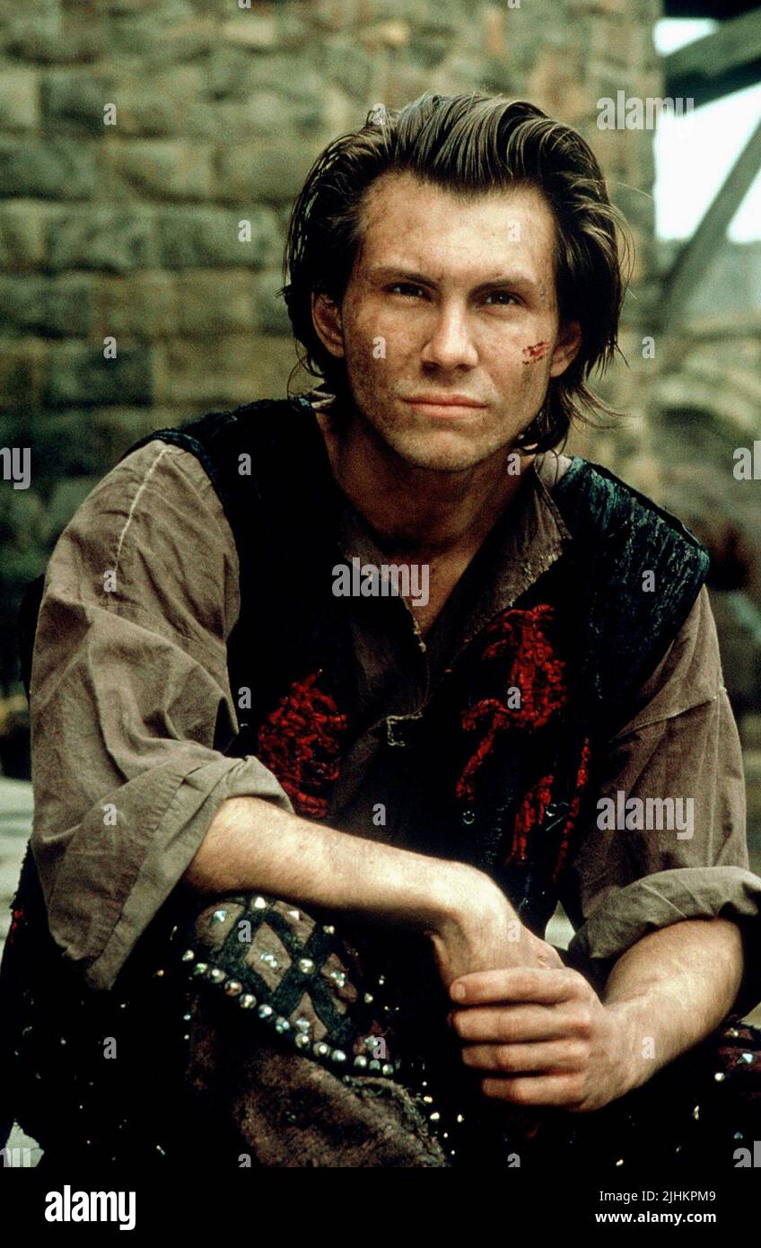 CHRISTIAN SLATER, Robin Hood: Prince of Thieves, 1991 Stockfoto